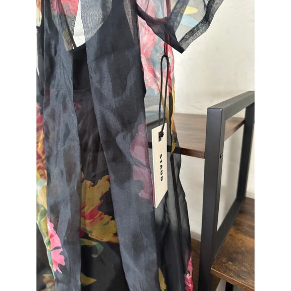 STAUD Calluna Maxi Dress First Bloom Night S - Picture 3 of 4